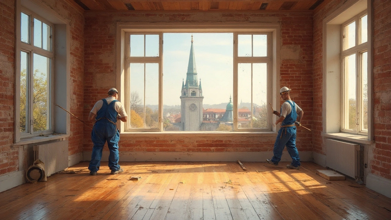 Kosten einer kompletten Wohnungsrenovierung 2025 - Preisrechner & Tipps