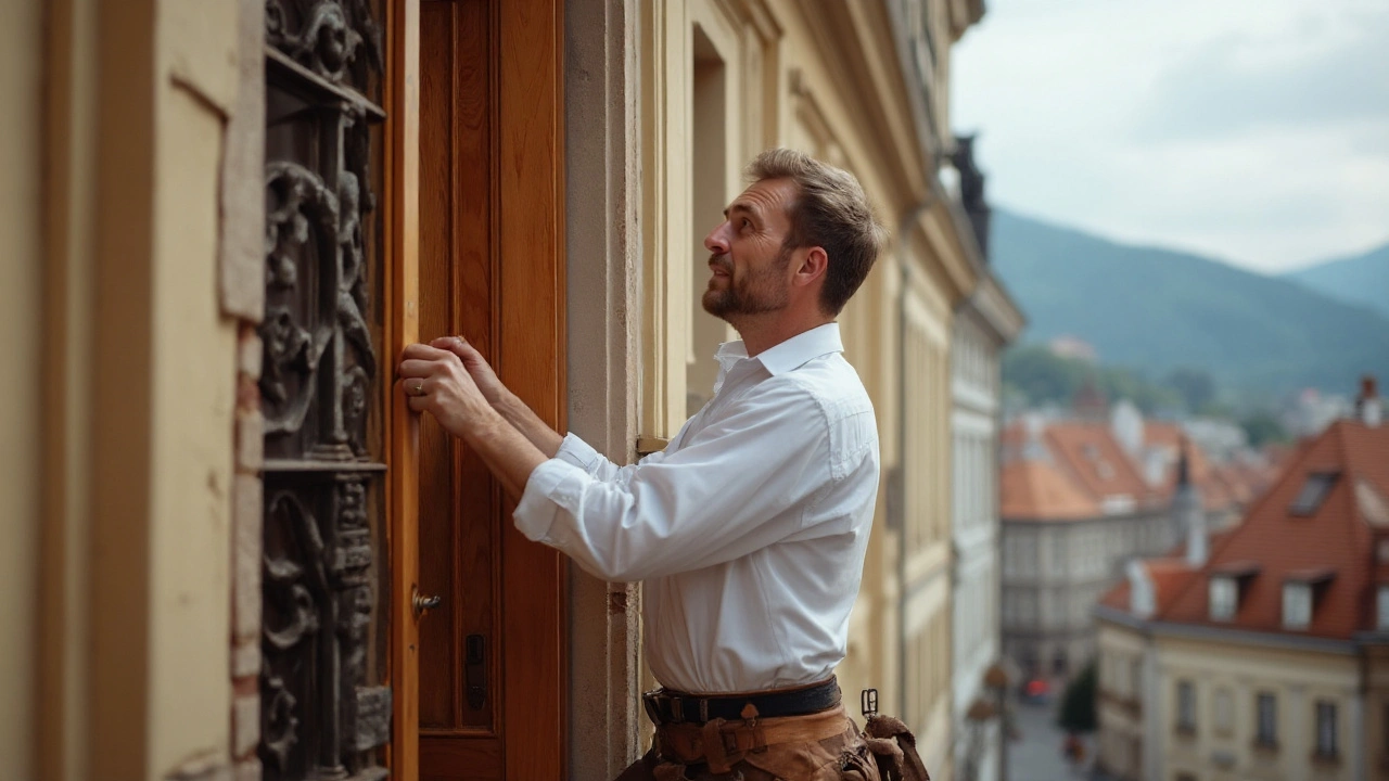 Türmontage: Welcher Handwerker montiert Türen?