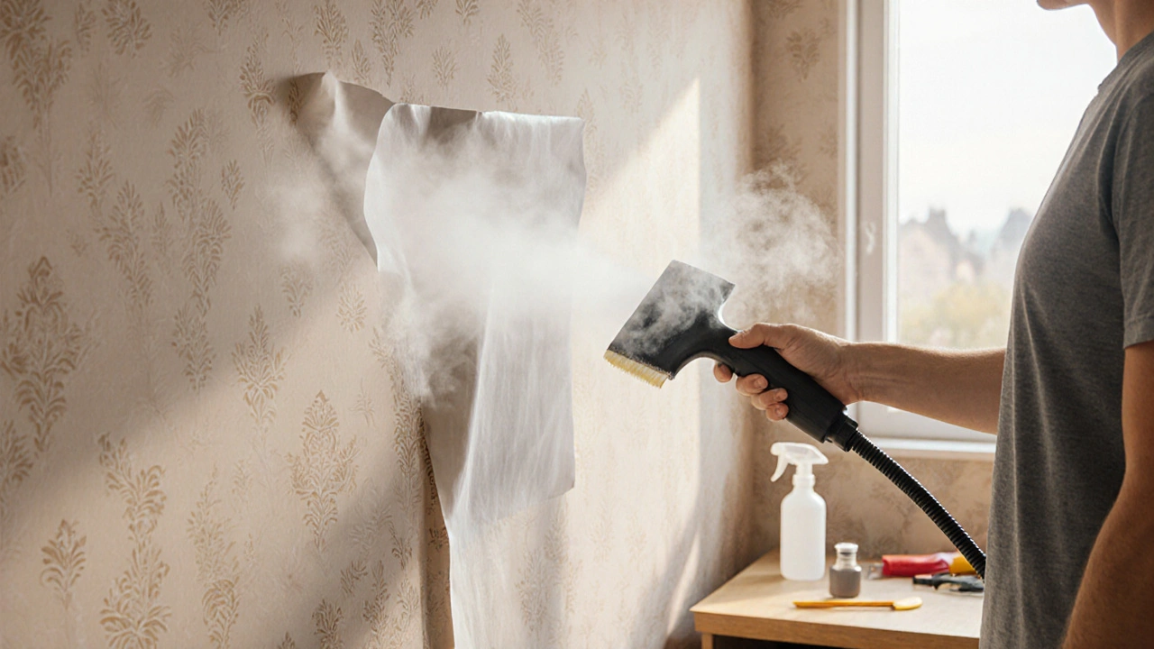 Alte Tapete entfernen: Die effektivsten Methoden für ein sauberes Ergebnis