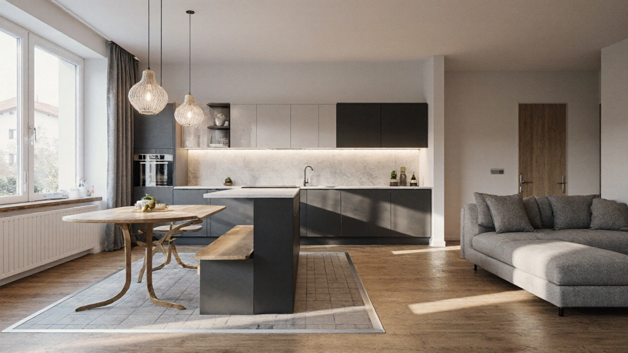 Offenes Wohn-Esszimmer einrichten: Zonenplanung und Möbel für mehr Raum und Komfort
