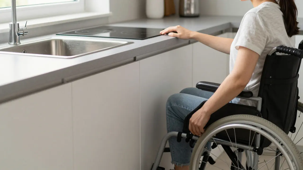 Küchenanpassung barrierefrei: Arbeitshöhen und Auszüge optimal planen