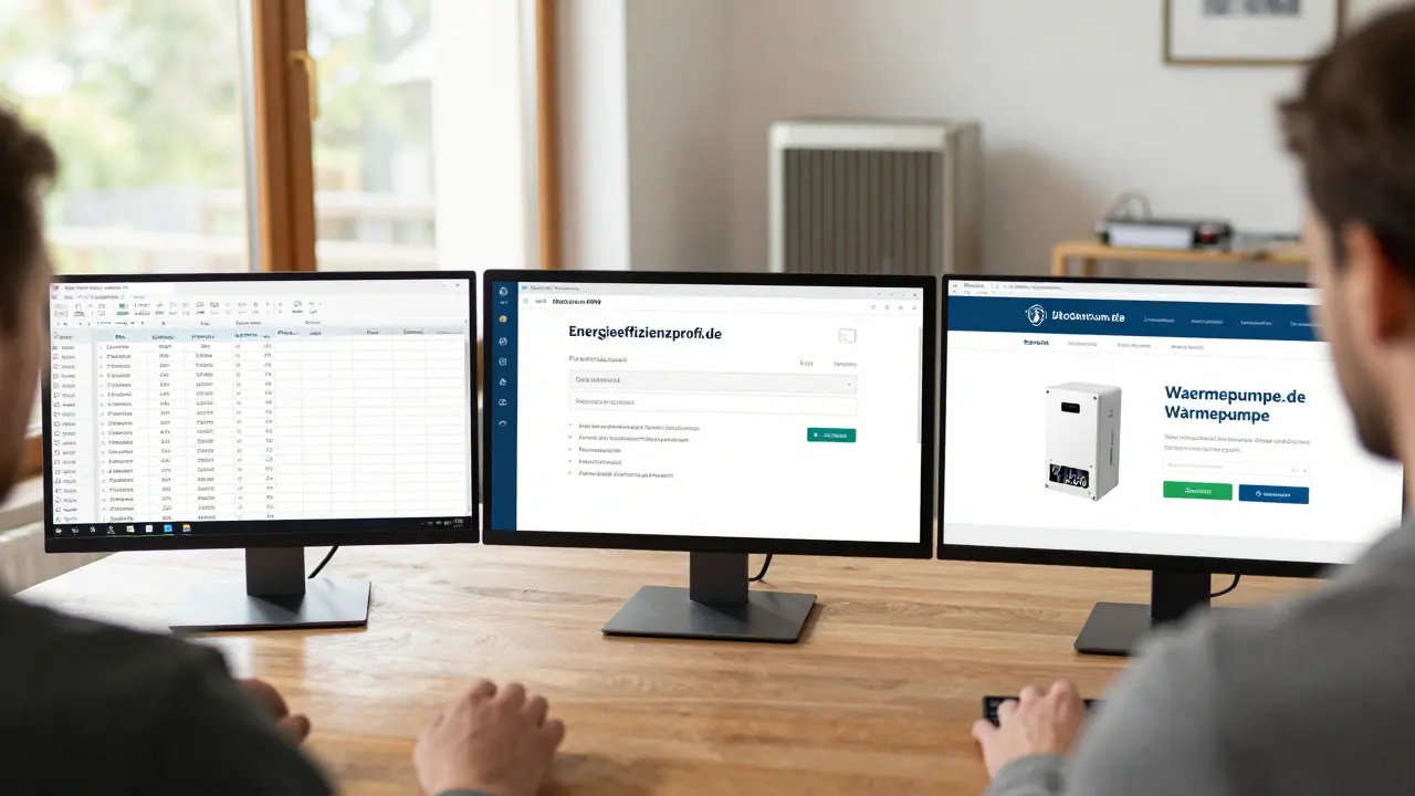 Förderrechner für Heizungstausch: Die besten Programme im Vergleich 2026