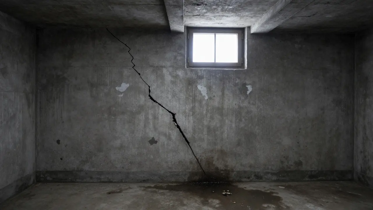 Keller und Fundament prüfen: Risse und Feuchtigkeit bei Bestandsimmobilien erkennen