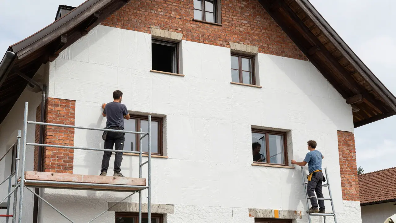 WDVS bei Fassaden: Systeme, Kosten und Lebensdauer im Überblick