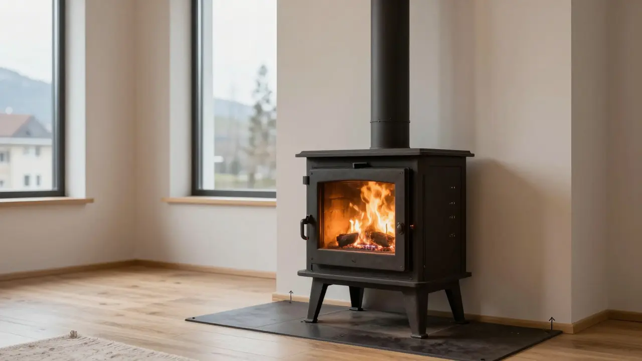 Wohnzimmer mit Kamin planen: Sitzordnung, TV-Position und Sicherheitsabstand