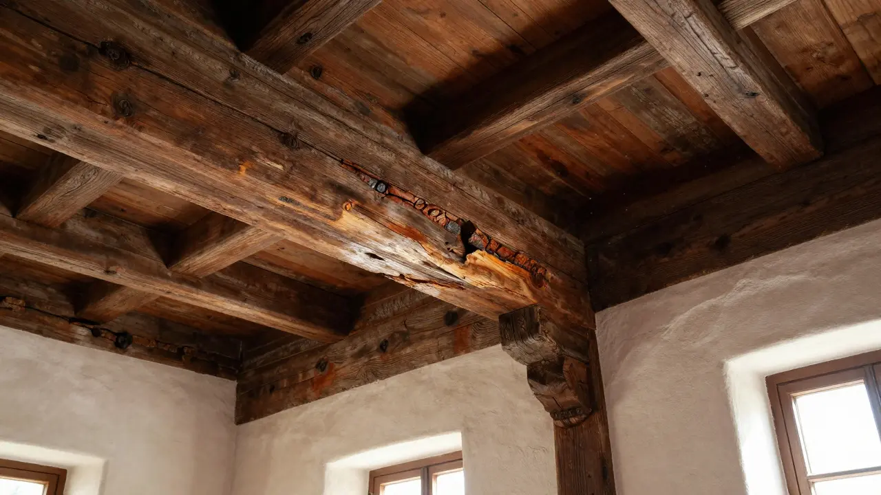 Holzschäden saniert: Tragende Balken ersetzt, Optik erhalten - Fallstudie & Anleitung