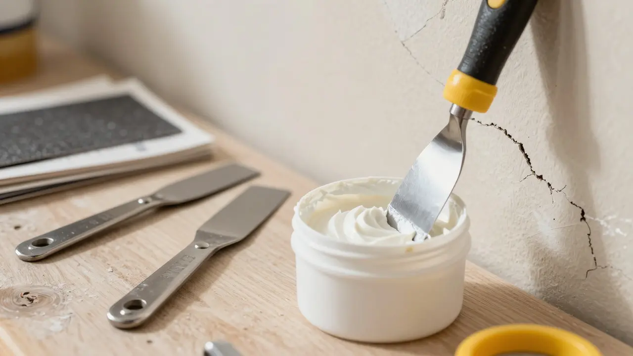 Wandrisse reparieren: Spachteln und Streichen im Haus - Die Anleitung