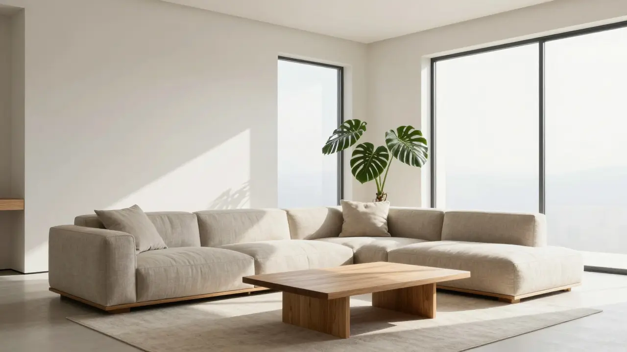 Wohnzimmer gestalten mit modernem Flair: Minimalismus, klare Linien und Tipps für 2026