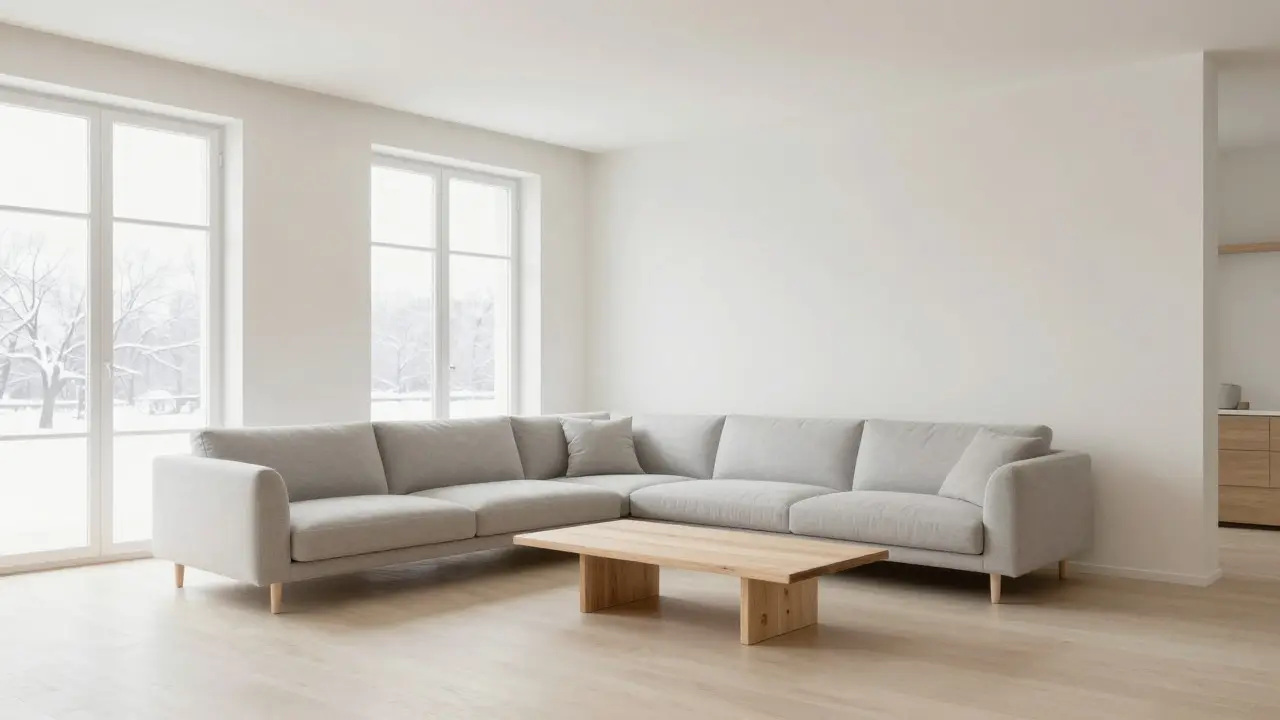 Skandinavisches Wohnzimmer: Helle Farben und funktionales Design für mehr Hygge
