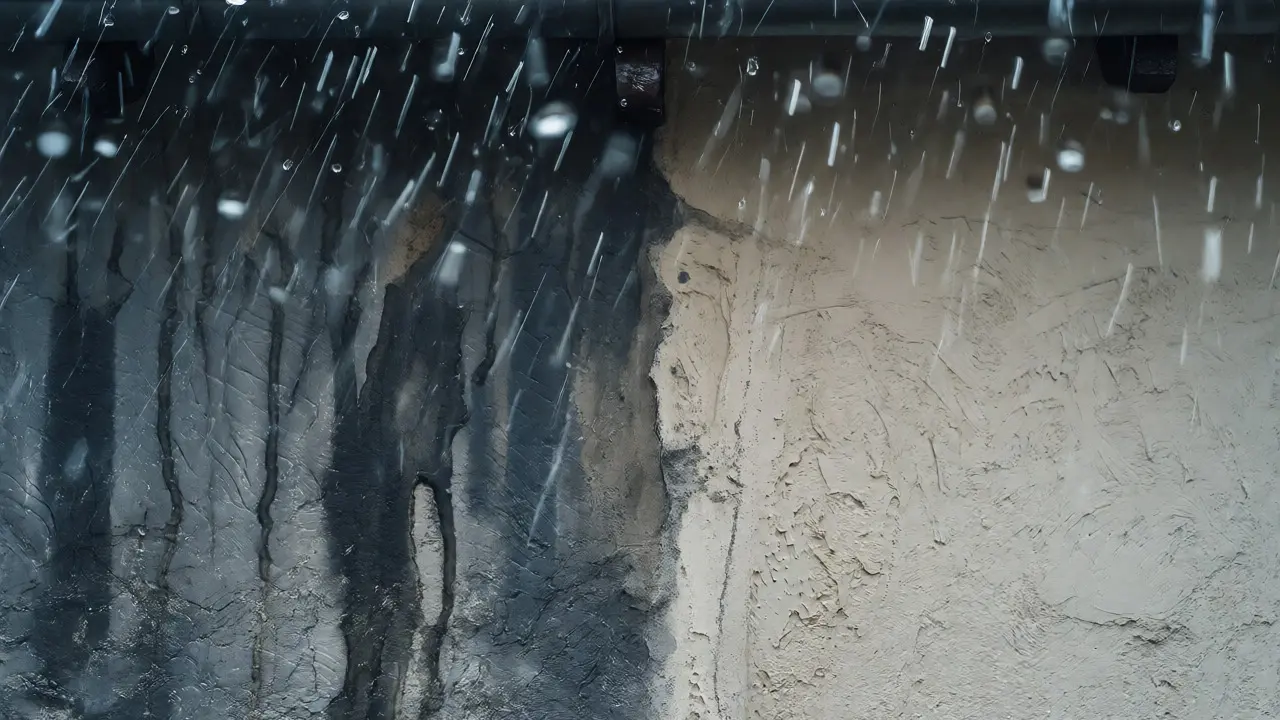 Schlagregenschutz für Wetterseiten: Systeme und Anstriche
